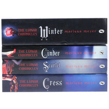 Load image into Gallery viewer, Marissa Meyer Lunar Chronicles Series Collection 4 Books Set - Ages 9+ - Paperback