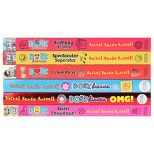 Load image into Gallery viewer, Dork Diaries Series By Rachel Renee Russell 6 Books Collection Set - Ages 9+ - Paperback