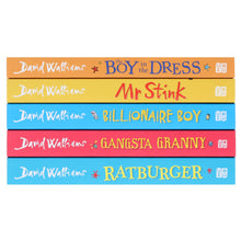 Load image into Gallery viewer, The World of David Walliams Best Box Set Ever 5 Books Set - Ages 7-9 - Paperback - Bangzo Books Wholesale