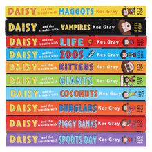 Load image into Gallery viewer, Daisy &amp; The Trouble With Kittens By Kes Gray 10 Books Collection Set - Ages 9-14 - Paperback