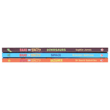 Load image into Gallery viewer, Fake or Fact? Series About (Dinosaurs, Space &amp; Science) Illustrated 3 Books Collection Set (Includes a Free Audiobook!) - Ages 7-9 - Paperback - Bangzo Books Wholesale