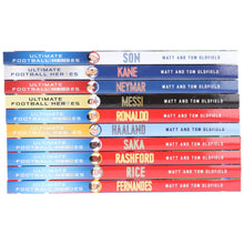Load image into Gallery viewer, Ultimate Football Heroes Series 1 Collection 10 Books Set By Matt Oldfield, Tom Oldfield - Ages 7+ - Paperback
