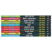 Load image into Gallery viewer, The Greatest Football Stars (Volume 2) by Luke Paton 10 Books Collection Box Set (Includes 10 Free Audiobooks!) - Ages 7-9 - Paperback