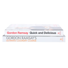 Load image into Gallery viewer, Gordon Ramsay's Cookbook Collection (Quick &amp; Delicious and Ultimate Cookery Course) 2 Books Set - Non Fiction - Hardback
