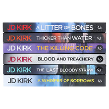 Load image into Gallery viewer, DCI Logan Crime Thrillers Series by JD Kirk 6 Books Collection Set (Book 1-6) - Fiction - Paperback