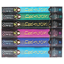 Load image into Gallery viewer, How To Train Your Dragon 6 Books (7-12) by ‎Cressida Cowell - Ages 9-14 - Paperback - Bangzo Books Wholesale