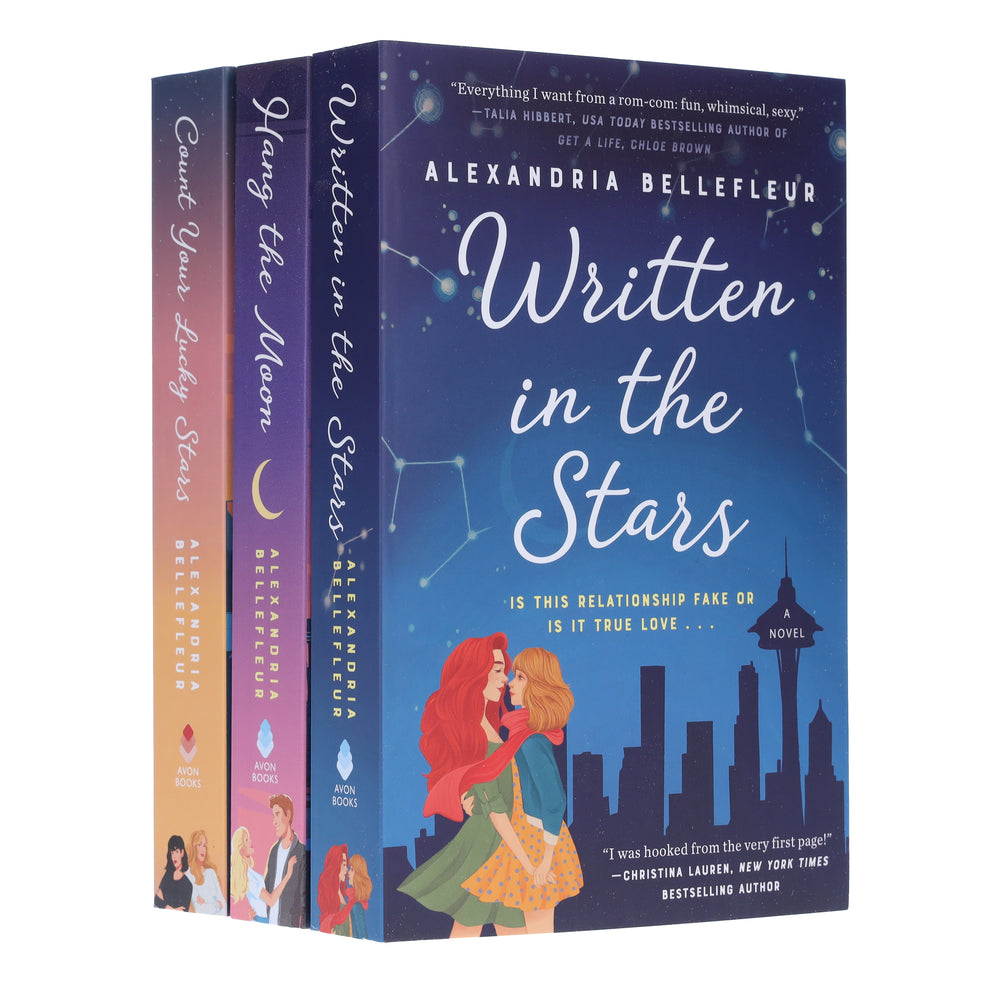 Written in the Stars Book Series by Alexandria Bellefleur 3 Books Collection Set - Fiction - Paperback - Bangzo Books Wholesale