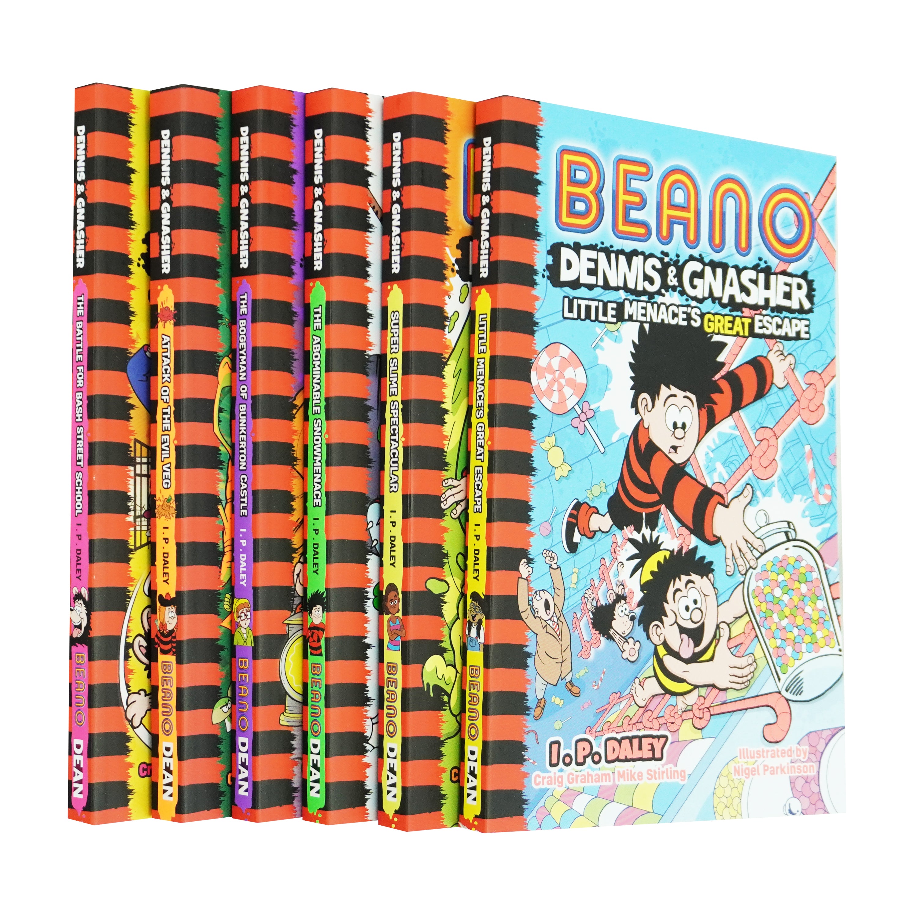 Beano　7-　Books　Set　P.　Wholesale　Dennis　Bangzo　Gnasher　Books　Ages　by　I.　Collection　Daley　–