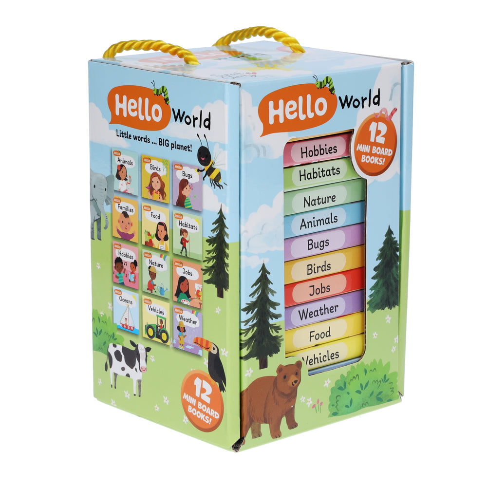 Hello World! by Sweet Cherry Publishing 12 Books Collection Box Set - Ages 2+ - Board Book - Bangzo Books Wholesale
