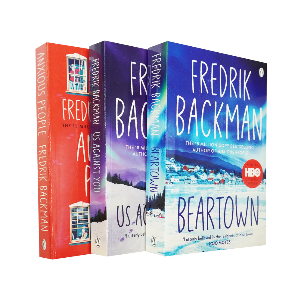 Fredrik Backman 3 Books Collection Set - Fiction - Paperback - Bangzo Books Wholesale