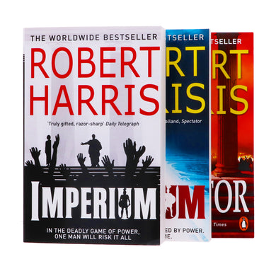 Cicero Trilogy by Robert Harris: 3 Books Collection Set - Fiction - Paperback