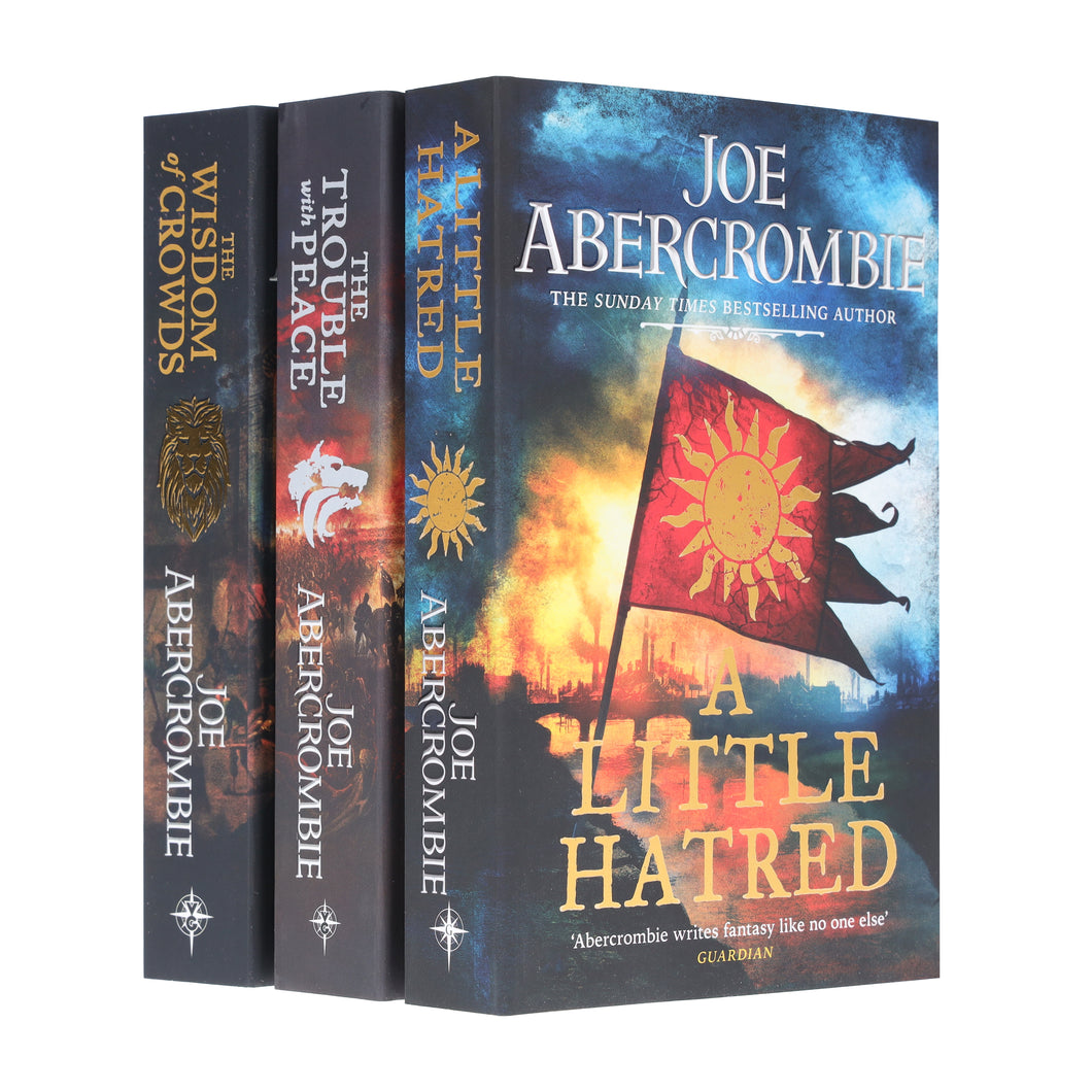 Age of Madness Trilogy by Joe Abercrombie: 3 Books Collection Set - Fiction - Paperback