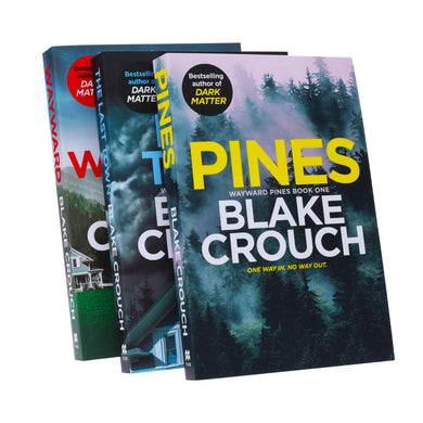 The Wayward Pines Trilogy Series By Blake Crouch 3 Books Collection Set - Fiction - Paperback