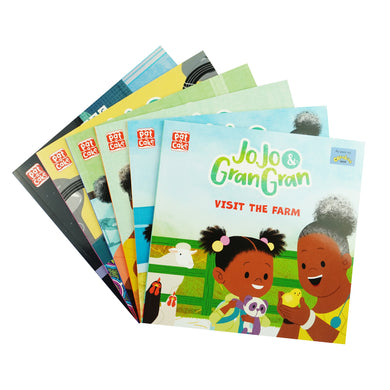 JoJo & Gran Gran Collection 6 Books Set by Pat-a-Cake - Ages 3-5 - Paperback