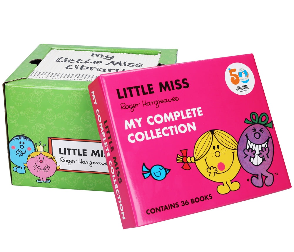 Little Miss 36 Books My Complete Collection Box Set By Roger Hargreaves - Ages 5-7 - Paperback - Bangzo Books Wholesale