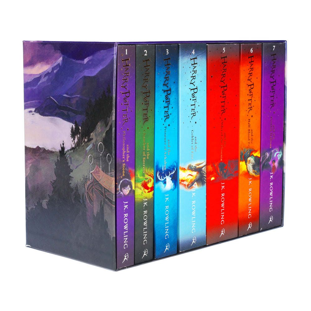 Harry Potter The Complete Collection by J.K. Rowling 7 Books Box Set - Ages 9+ - Paperback - Bangzo Books Wholesale