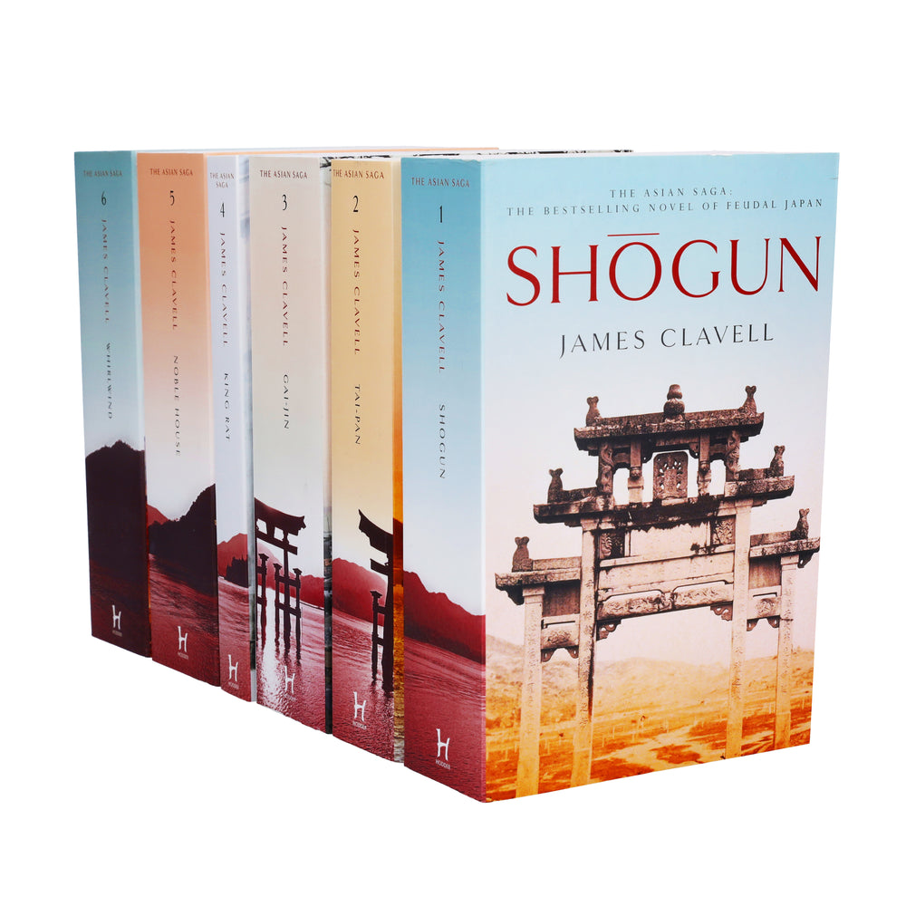 Shogun by James Clavell: The Asian Saga 6 Books Collection Set - Fiction - Paperback - Bangzo Books Wholesale