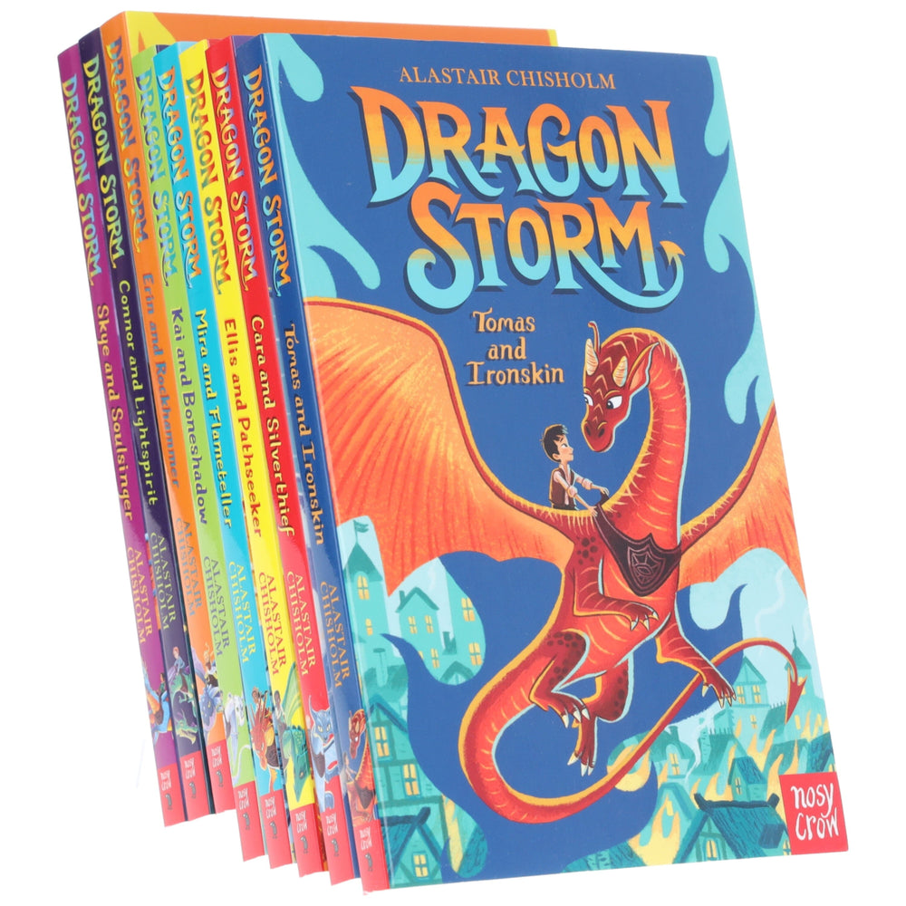 Dragon Storm Series By Alastair Chisholm 8 Books Collection Set - Ages 7-10 - Paperback - Bangzo Books Wholesale