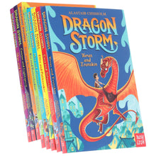 Load image into Gallery viewer, Dragon Storm Series By Alastair Chisholm 8 Books Collection Set - Ages 7-10 - Paperback - Bangzo Books Wholesale