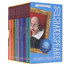 Load image into Gallery viewer, 20 Shakespeare Easy Classics Childrens Stories The Complete Collection - Includes FREE (QR codes) - Age 7+ - Hardback