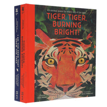 Load image into Gallery viewer, Fiona Waters Poetry Collections 2 Books Set (I Am the Seed That Grew the Tree &amp; Tiger, Tiger, Burning Bright!) - Ages 4-11 - Hardback
