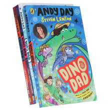 Load image into Gallery viewer, Dino Dad Series by Andy Day Illustrated 4 Books Collection Set - Ages 4-8 - Paperback