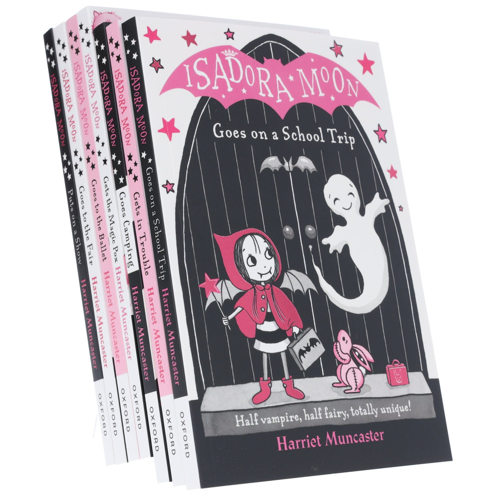 Isadora Moon (Set 1) by Harriet Muncaster 7 Books Collection Set - Ages 7+ - Paperback - Bangzo Books Wholesale