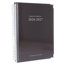Load image into Gallery viewer, Teacher Planner 2026-2027 - Cocoa Edition - Spiral Bound Hardback