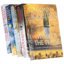 Load image into Gallery viewer, Conqueror Series by Conn Iggulden 5 Books Collection Set - Fiction - Paperback - Bangzo Books Wholesale