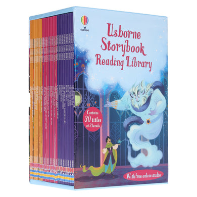 Usborne Storybook Reading Library 30 Books Collection Box Set With Free Online Audio - Ages 5-7 - Paperback