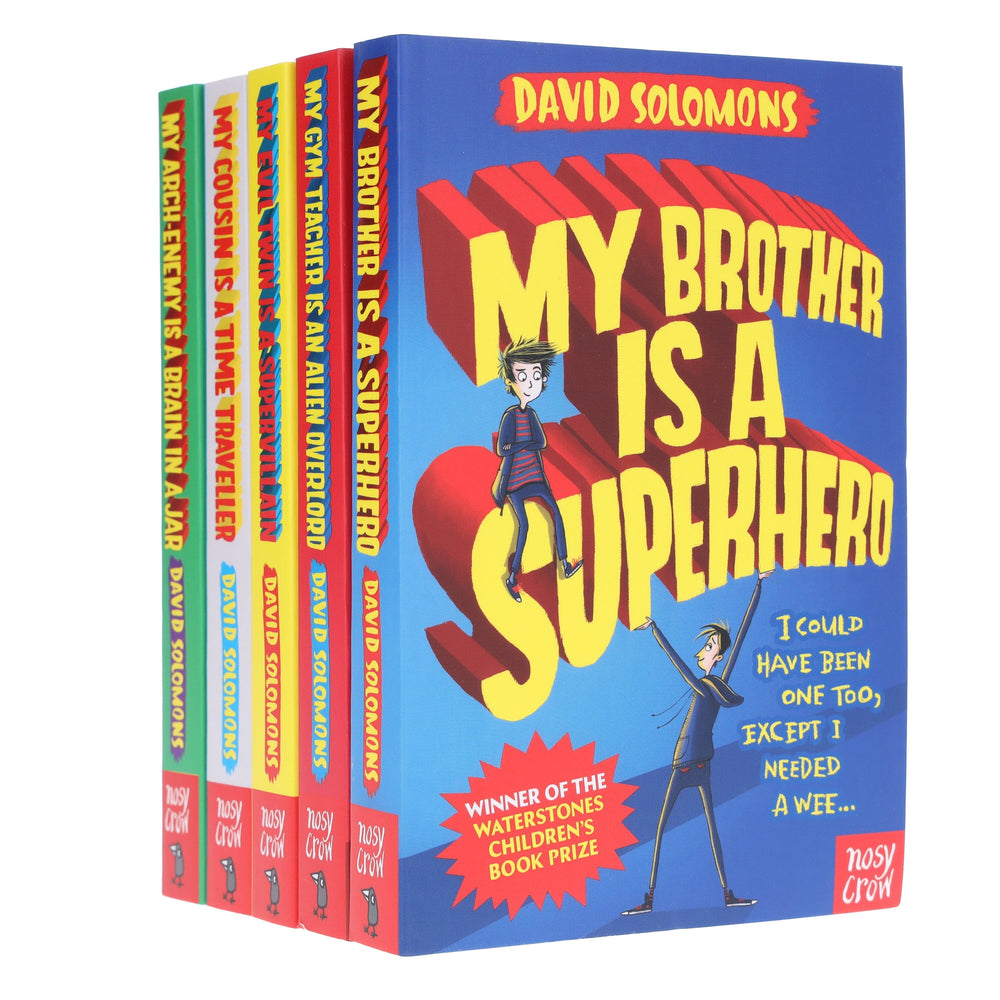My Brother is a Superhero Series 5 Books Collection By David Solomons - Ages 9-14 - Paperback - Bangzo Books Wholesale