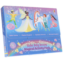 Load image into Gallery viewer, Usborne: Sticker Dolly Dressing Magical Activity Pack By Fiona Watt 4 Books Collection Box Set - Ages 5+ - Paperback