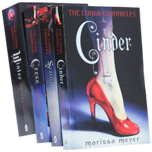 Load image into Gallery viewer, Marissa Meyer Lunar Chronicles Series Collection 4 Books Set - Ages 9+ - Paperback