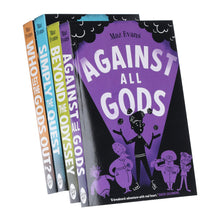 Load image into Gallery viewer, Who Let the Gods Out by Maz Evans Complete 4 Books Collection Set - Ages 9-14 - Paperback - Bangzo Books Wholesale