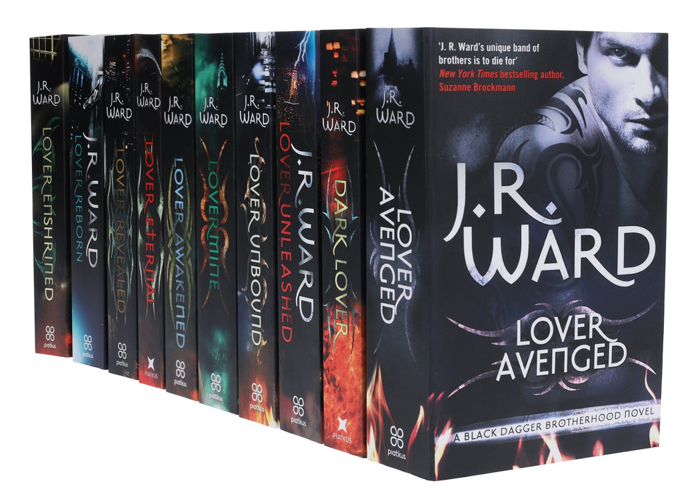 Black Dagger Brotherhood Series by J.R. Ward 10 Books Collection Set - Fiction - Paperback - Bangzo Books Wholesale