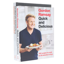 Load image into Gallery viewer, Gordon Ramsay's Cookbook Collection (Quick &amp; Delicious and Ultimate Cookery Course) 2 Books Set - Non Fiction - Hardback
