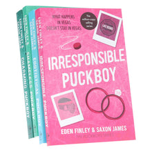 Load image into Gallery viewer, The Puckboys Series by Saxon James &amp; Eden Finley 4 Books Collection Set - Fiction - Paperback