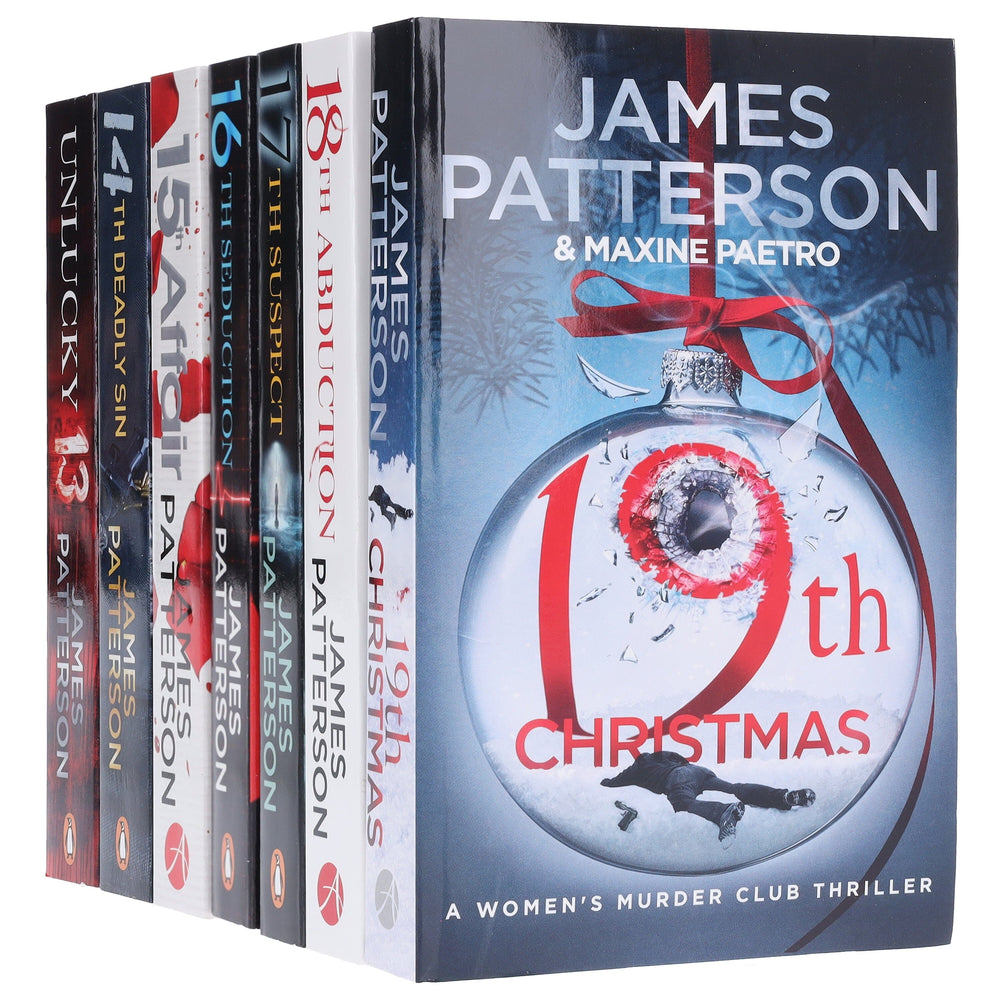 Women's Murder Club (Books 13-19) by James Patterson 7 Books Collection Set - Fiction - Paperback