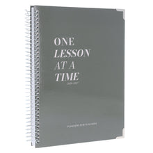 Load image into Gallery viewer, One Lesson At A Time 2026-2027 Teacher Planner - Olive Edition - Spiral Bound Hardback