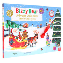 Load image into Gallery viewer, Bizzy Bear Advent Calendar Book Collection: Illustrated 24 Mini Storybook Surprises! by Benji Davies - Ages 2+ - Board Book