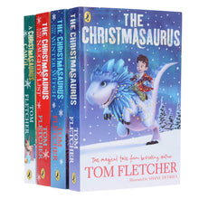 Load image into Gallery viewer, The Christmasaurus Collection by Tom Fletcher Illustrated 4 Books Set - Ages 6+ - Paperback
