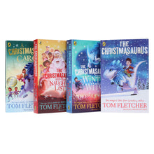 Load image into Gallery viewer, The Christmasaurus Collection by Tom Fletcher Illustrated 4 Books Set - Ages 6+ - Paperback