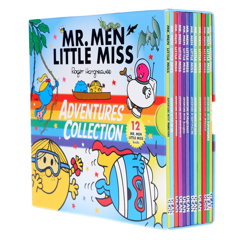 Mr. Men & Little Miss Adventures by Roger Hargreaves 12 Books Collection Box Set - Ages 3+ - Paperback - Bangzo Books Wholesale