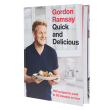 Load image into Gallery viewer, Gordon Ramsay Quick &amp; Delicious: 100 recipes in 30 minutes or less - Non Fiction - Hardback