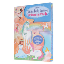 Load image into Gallery viewer, Usborne: Sticker Dolly Dressing Unicorns Pack by Fiona Watt 4 Books Collection Box Set - Ages 5+ - Paperback