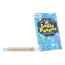 Load image into Gallery viewer, Bond Brain Training Puzzles for Kids Oxford 3 Books Collection Set - Age 7-9 - Paperback - Bangzo Books Wholesale