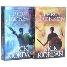 Load image into Gallery viewer, Percy Jackson and the Greek Gods &amp; Heroes by Rick Riordan 2 Books Collection Set - Ages 9+ - Paperback