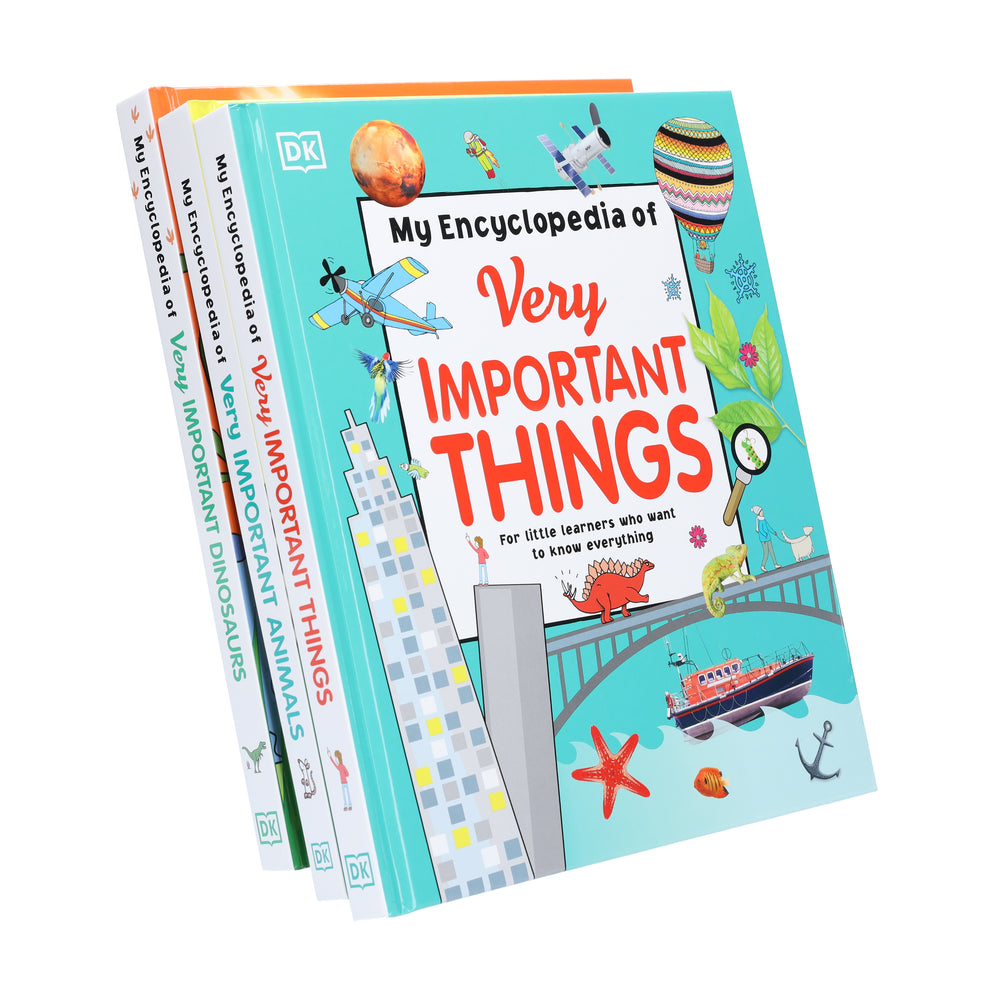 My Very Important Encyclopedias Series By DK 3 Books Collection Set - Ages 5-9 - Hardback - Bangzo Books Wholesale