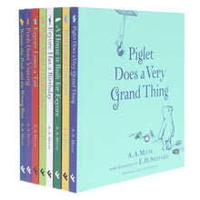 Load image into Gallery viewer, Classic Winnie-the-Pooh Illustrated 8 Books Gift Box Set by A. A. Milne - Ages 5+ - Hardback