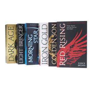 The Red Rising Series by Pierce Brown 6 Books Collection Set - Fiction - Paperback